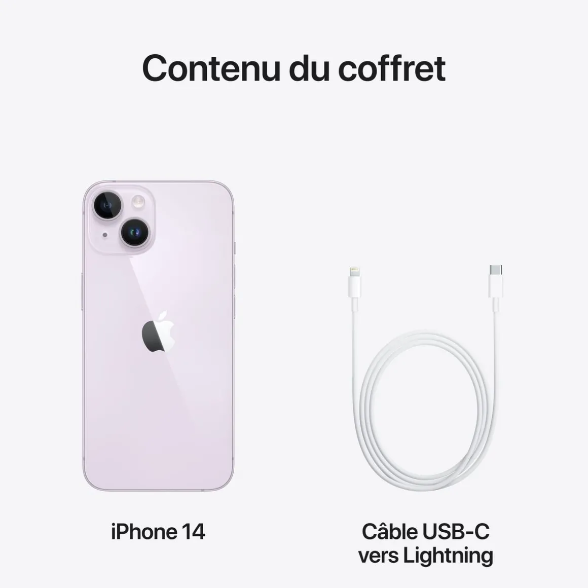 iPhone 14 128Go - Mauve