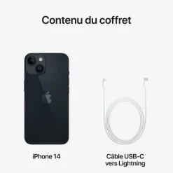 iPhone 14 256Go - Minuit