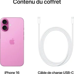iPhone 16 Plus 128Go - Rose