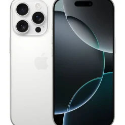 iPhone 16 Pro 128Go - Titane Blanc