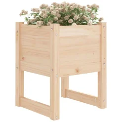 Jardinieres 2 pcs 40x40x52,5 cm Bois massif de pin