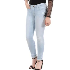 Jean Skinny clair Femme Scotch & Soda La Bohémienne