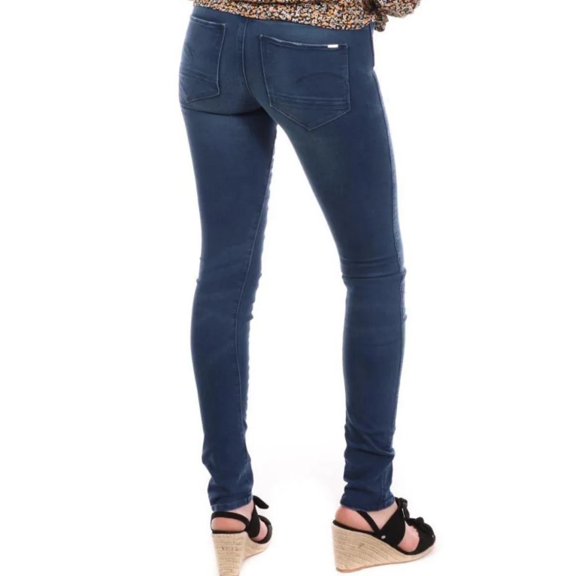 Jean Skinny Foncé Femme G-Star Arc 3D Jeg