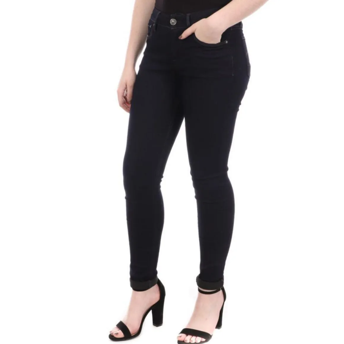 Jean Skinny Marine Femme G-Star 3301 Contour