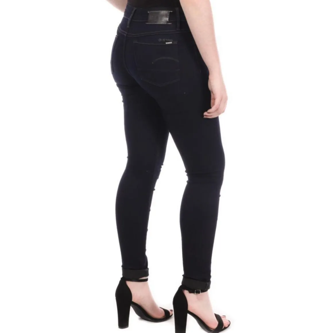Jean Skinny Marine Femme G-Star 3301 Contour