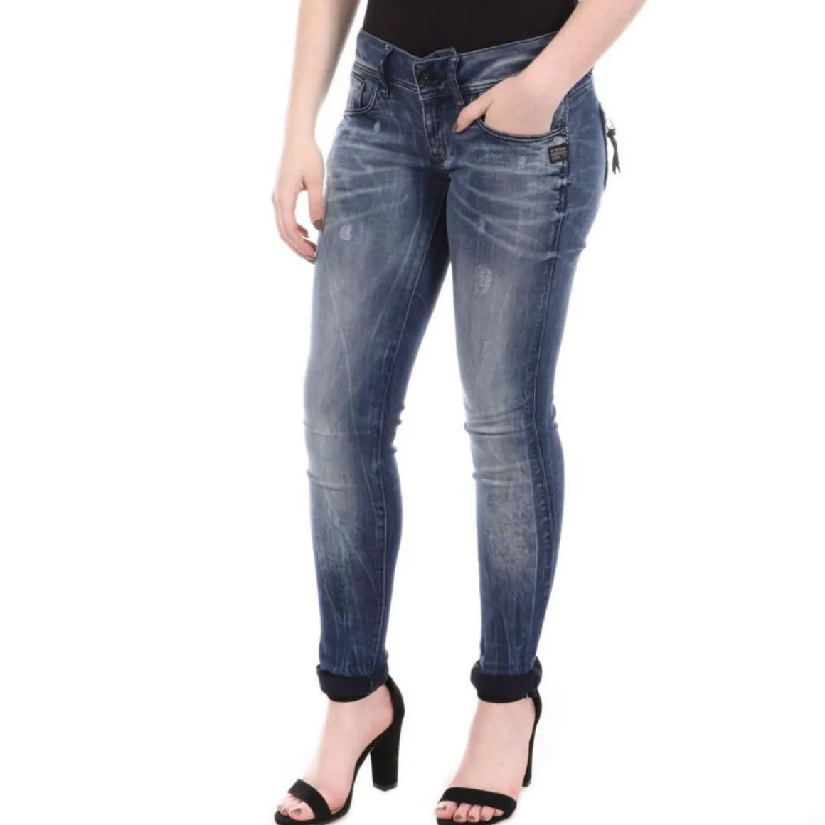 Jean Skinny Usé Femme G-Star Midge Cody
