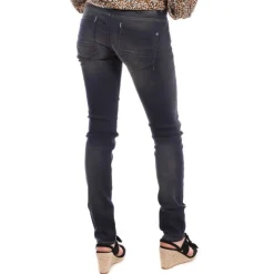 Jean Slim Marine Délavé Femme G-Star New Radar