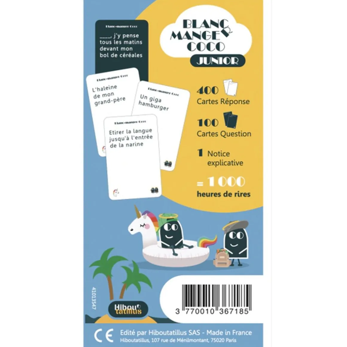 Jeu Blanc Manger Coco Junior - La maitresse en maillot de bain