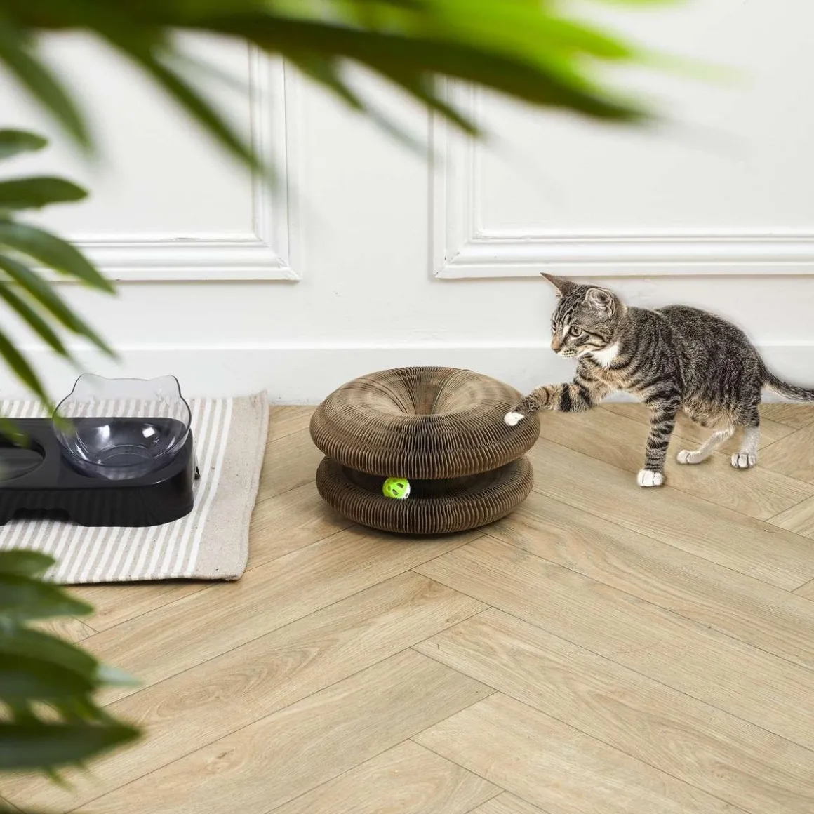 Jeu griffoir 2 en 1 pour chat