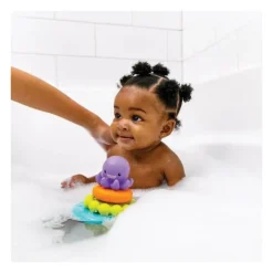 Jouet de bain - INFANTINO - Pyramide de bain pieuvre