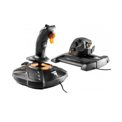Joystick T16000M FCS HOTAS PC et MAC Noir