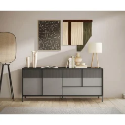 Jules - buffet bas - 4 portes et 1 tiroir - 206 cm