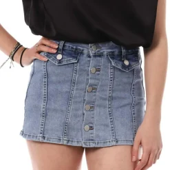 Jupe Short en Jean Femme Monday Premium 383