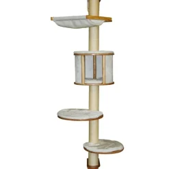 Kerbl Arbre a chats mural Dolomit 168 cm Blanc 81500