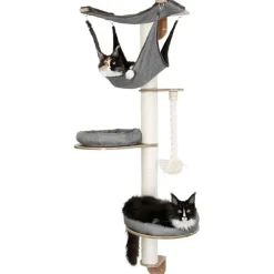 Kerbl Arbre a chats mural Dolomit 2.0 Tofana Gris 160 cm 81545