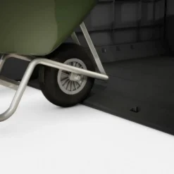 KETER - Coffre de rangement extérieur en résine 1200 litres Noir et gris - Range Poubelles ou vélo