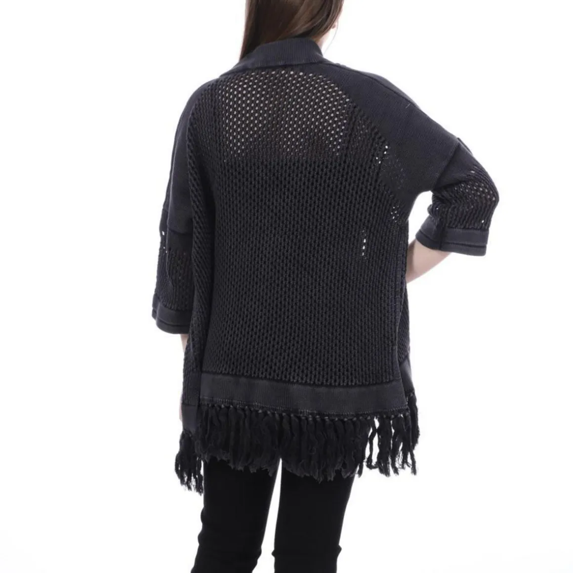 Kimono gris femme French Connection Fishermens