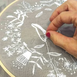 Kit broderie décorative renard