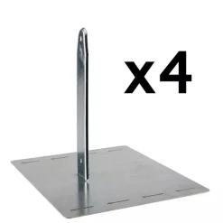 Kit de scellement pour portique bois ou métal