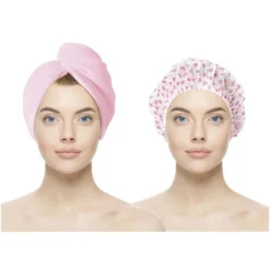 Kit Serviette & Charlotte Cheveux 60cm Rose