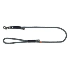 Laisse TRIXIE Soft Rope - S–XL: 1m - ø 10 mm - Noir et gris