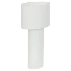 Lampadaire en Tissu Eira 115cm Blanc