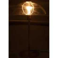 Lampe à Poser Design Jeff 48cm Transparent & Or