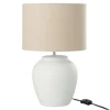 Lampe à Poser en Céramique Méli 48cm Blanc