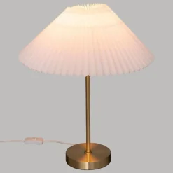 Lampe à Poser en Métal Jiling 47cm Blanc