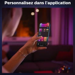 Lampe connectée HUE W&C GO Blanc