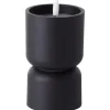 Lampe de table d'extérieur - BRILLIANT - LOVERE - Forme bougie - Plastique - 3 W - Noir