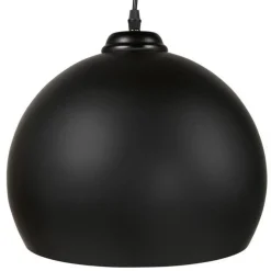 Lampe Suspension Boule Design Degla 30cm Noir
