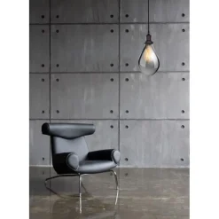 Lampe Suspension Design Sancho 25cm Gris