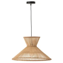 Lampe Suspension en Bambou Midano 53cm Naturel