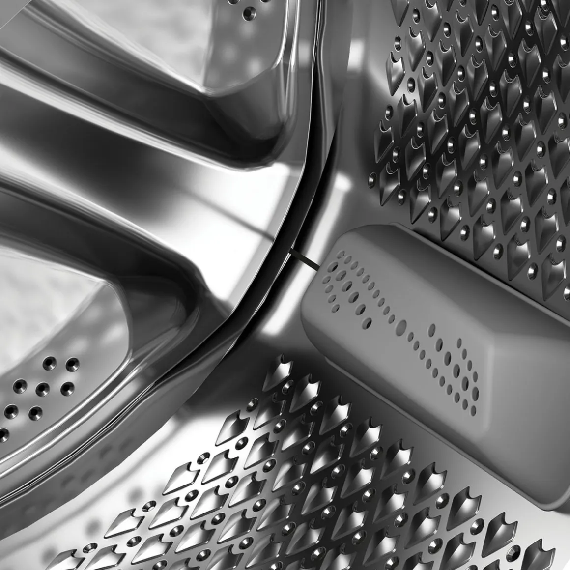 Lave linge hublot à induction WM1015CHS, 10 kg, 1200 T/min, B