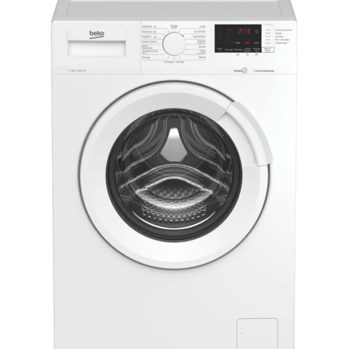 Lave linge hublot à induction WTV95220W, 9 kg, 1400 T/min, A