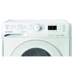 Lave linge hublot à induction MTWA81295WEU, 8 kg, 1200 T/min, B