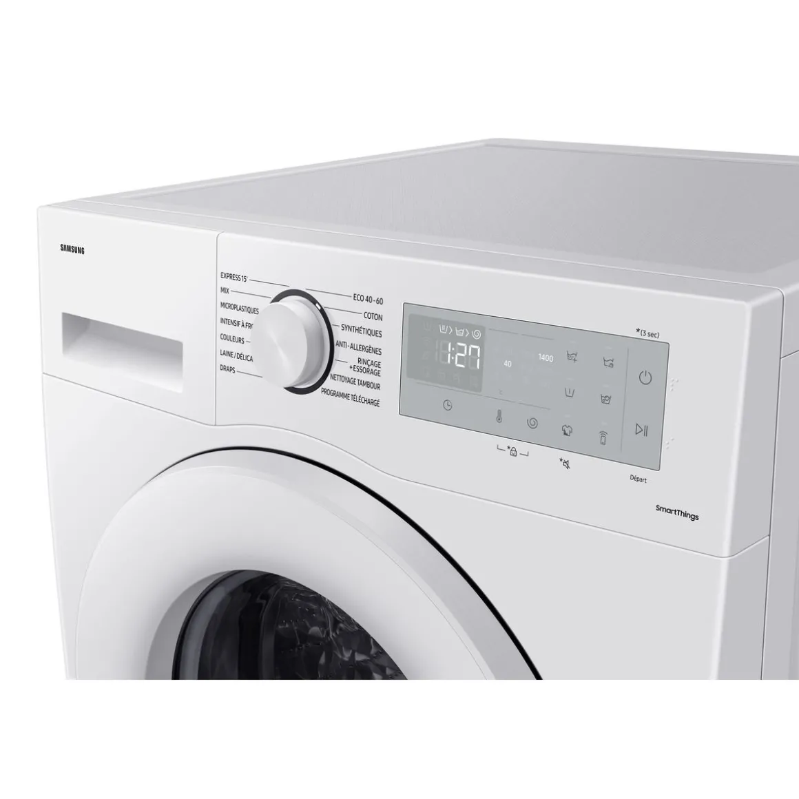 Lave linge hublot à induction WW90CGC04DTH, 9 kg, 1400 T/min, A