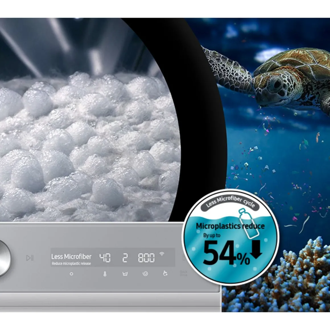 Lave linge hublot à induction WW90CGC04DTH, 9 kg, 1400 T/min, A