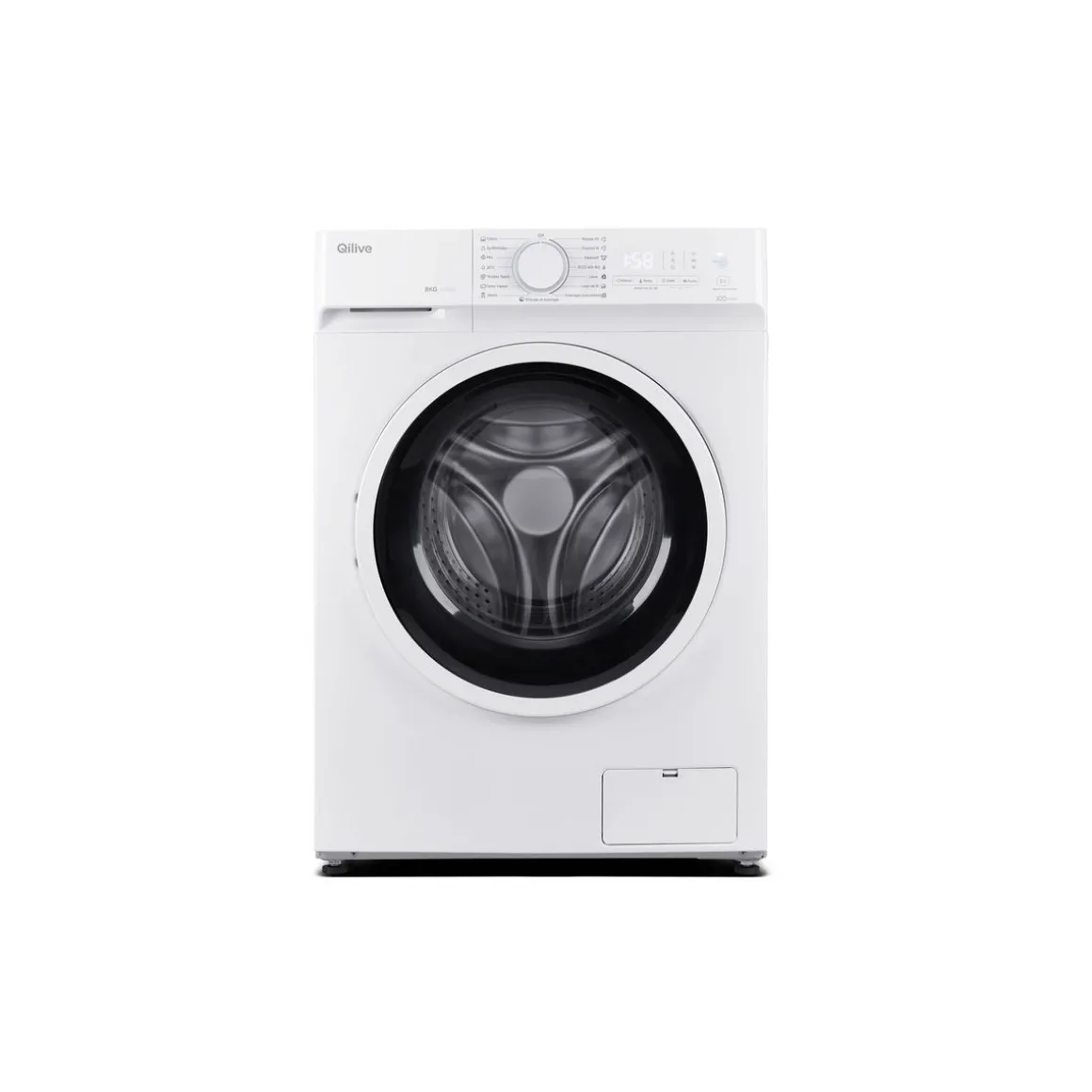 Lave linge hublot Q.6385, 8 kg, 1400 T/min, A