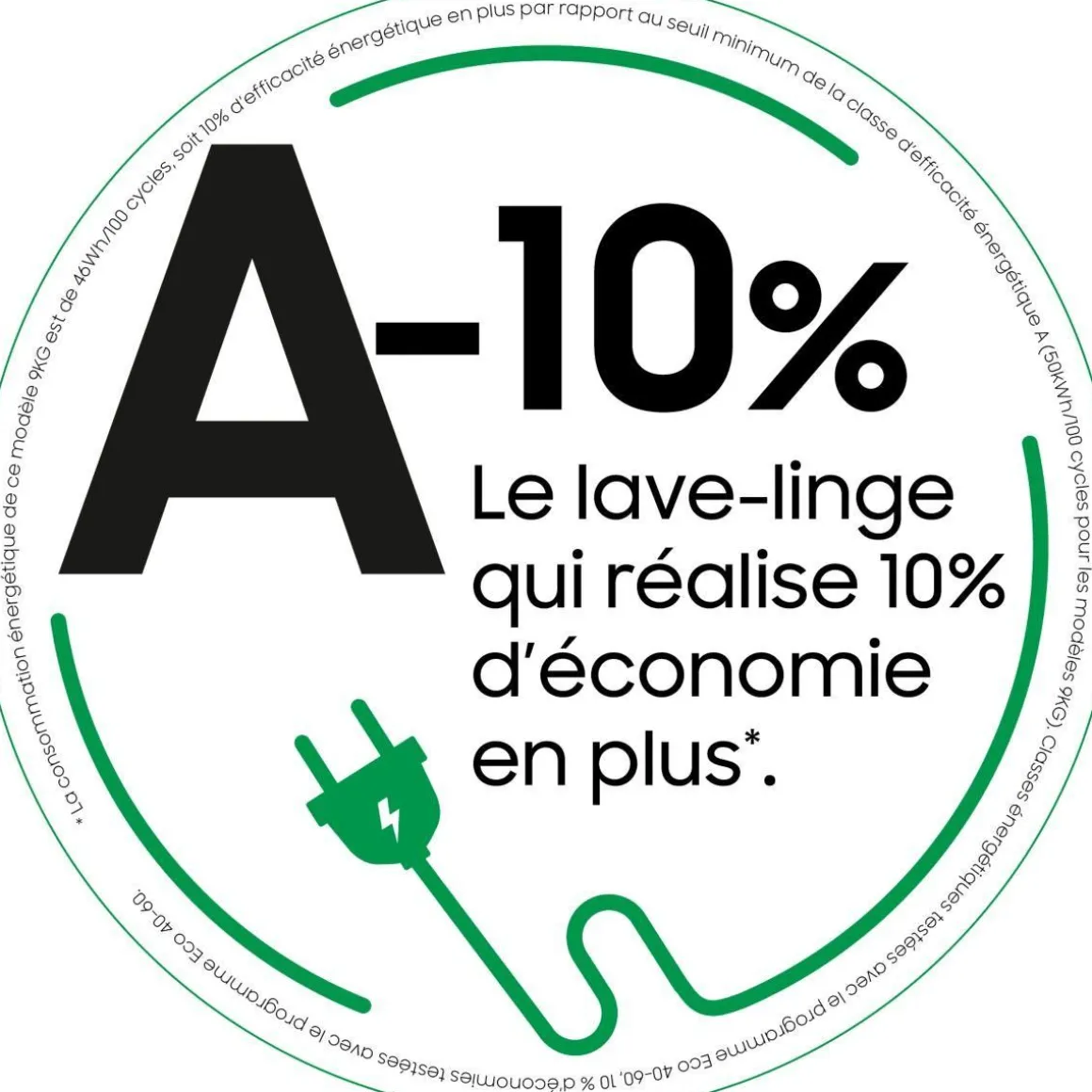 Lave linge hublot WW90DG6U85LK Bespoke AI