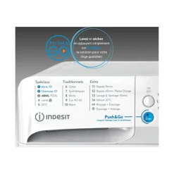 Lave linge séchant hublot BDE107436WKVFR