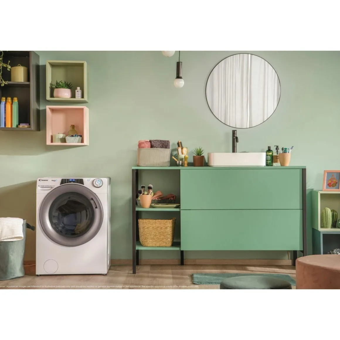 Lave linge séchant hublot RPW4856BWMR9/1-S