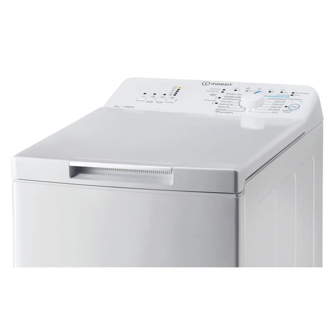 Lave linge top BTWL50300FR, 5 kg, 1000 T/min