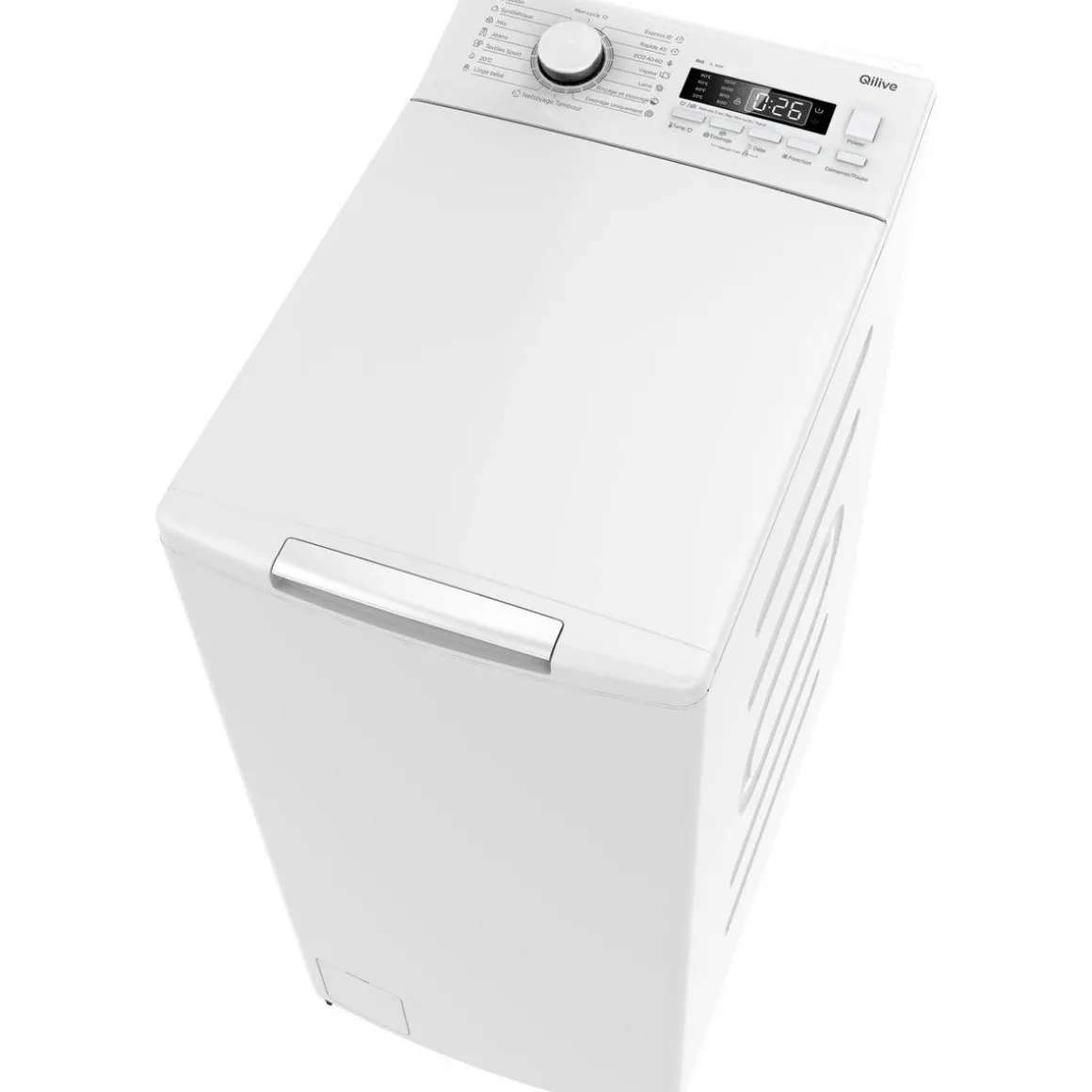 Lave linge top Q.6829, 8 kg, 1300 T/min, A