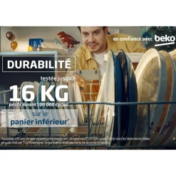 Lave vaisselle encastrable BDIN38571C