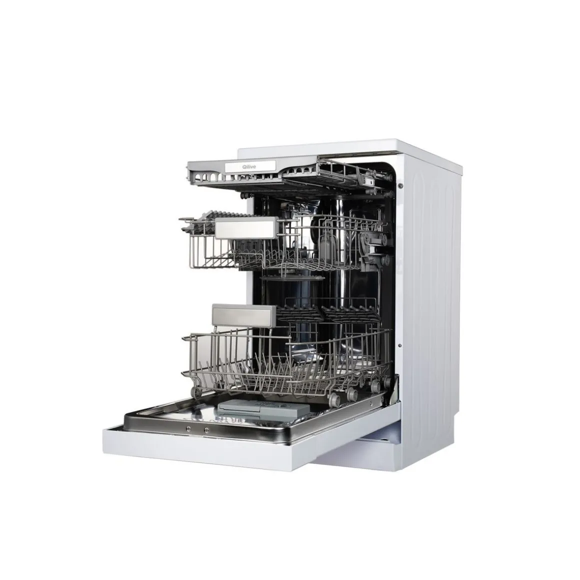 Lave vaisselle pose libre Q.6301, 11 couverts, 45 cm, 45 dB, E