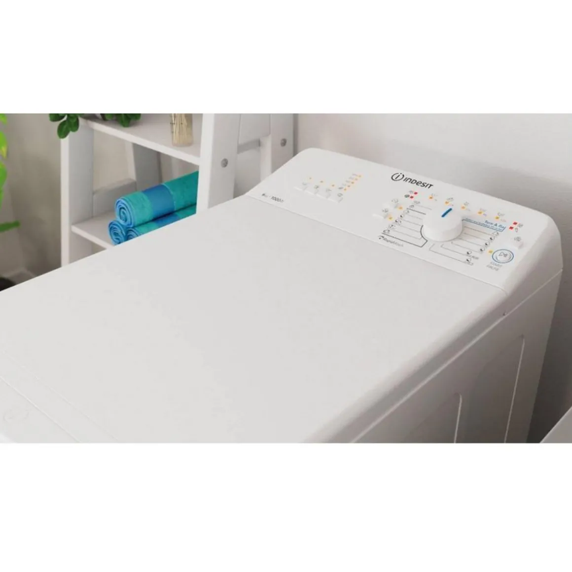Lave-linge top 6kg 1000 tours/min - BTWL60400EUN
