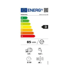 Lave-vaisselle 60cm 14 couverts 43db tout intégrable - wkcio3t133pfe
