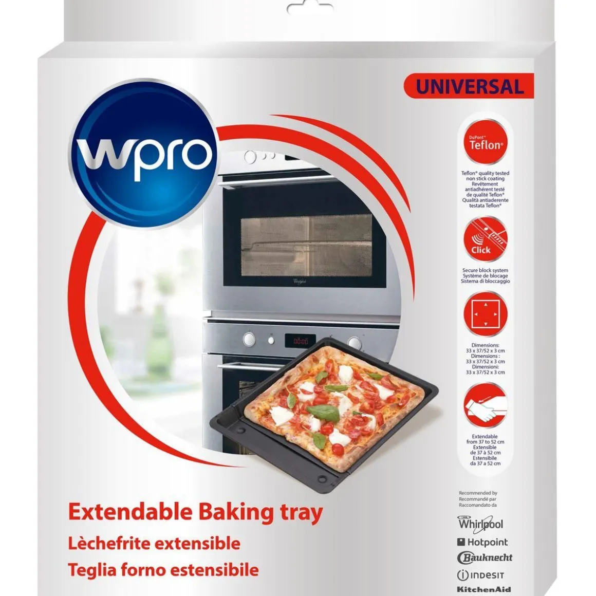 Lèchefrite UBT521 lèche frite extensible